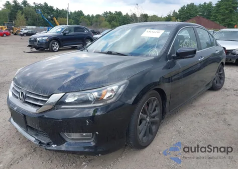 2013 Honda Accord Sport from USA, damaged, VIN 1HGCR2E50DA140487